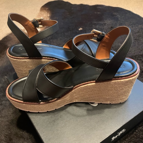 Coach Leather Espadrilles - Picture 5 of 8